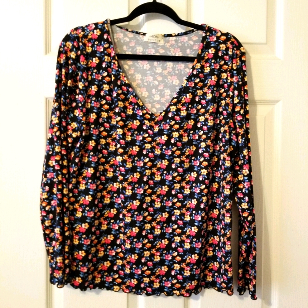 Cute Floral Top